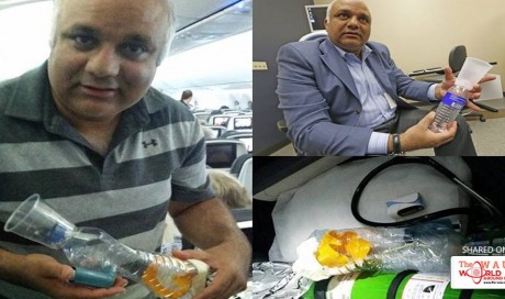 This Heroic Doctor Created an Improvised Nebulizer Using a Plastic Bottle For an Asthmatic Toddler Aboard a Plane!