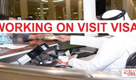 Working on visit visa in UAE is illegal
