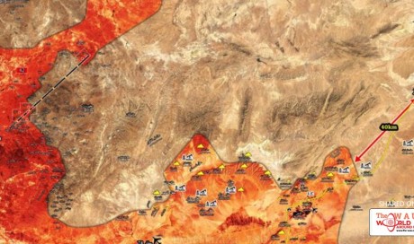 Battle for central Syria intensifies as the Syrian Army advances toward Deir Ezzor