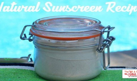 Natural Homemade Sunscreen Recipe