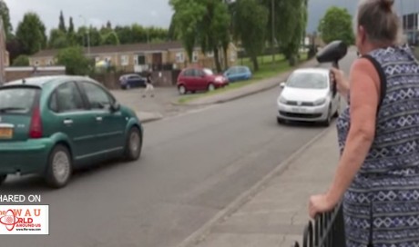 Grandma Notices Too Many Cars Speeding, Takes Matters Into Her Own Hands With Fake Radar Gun