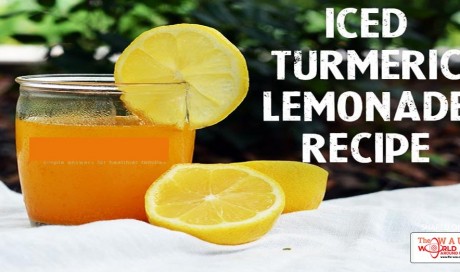 How to Make Iced Turmeric Lemonade