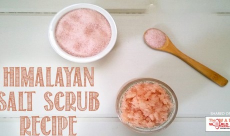 DIY Himalayan Salt Scrub Recipe + Tutorial