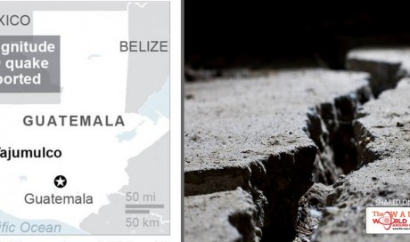 6.9 magnitude earthquake in Guatemala - 1 injured