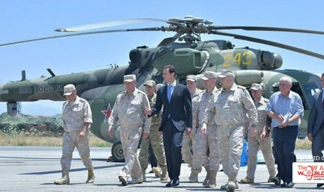 Syrian President Examined New Models of Russian Weaponry at Hmeymim Base