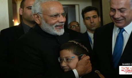Baby Moshe, Mumbai terror attack survivor, meets PM Modi