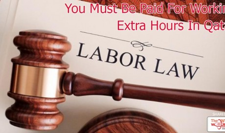 You must be paid for working extra hours in Qatar