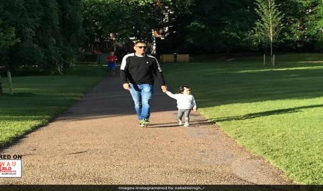 On Ms Dhoni's Birthday, Sakshi Posted This Adorable Picture With Daughter Ziva
