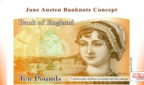 UK to introduce new banknote featuring novelist Jane Austen