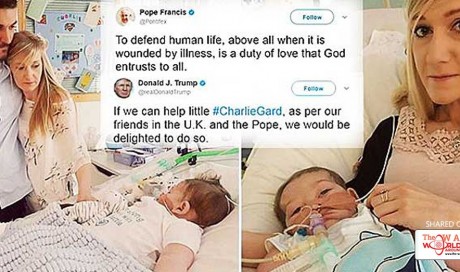 UK papers pay tribute to baby who ‘touched the world’