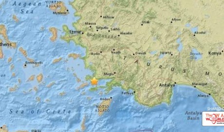Earthquake shakes tourist spot in Turkey