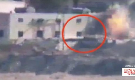 WATCH: Kurdish Fighters in Syria Obliterate Turkish Tank
