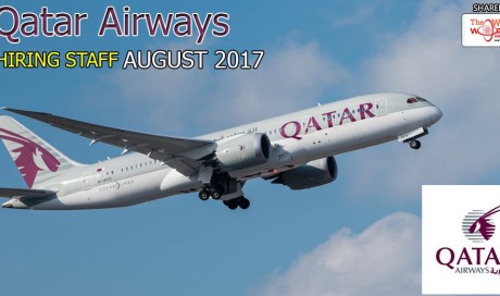 Qatar Airways Multiple Job Openings 2017 August