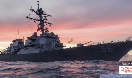 Five Sailors Injured, 10 Missing After Navy Destroyer Collides With A Merchant Ship
