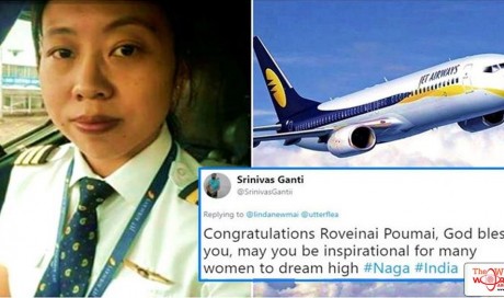 Flying HIGH! Roveinai Poumai makes India proud, Twitterati welcome the FIRST Naga lady pilot