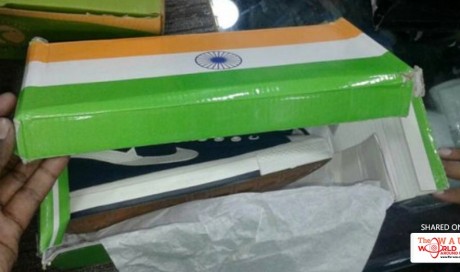 Almora: Shopkeeper Received Imported Chinese Shoes In Tricolor Boxes