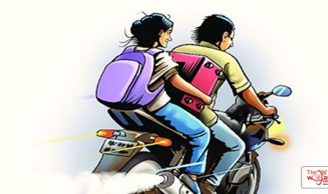 Robbers Flash Machete Rob 7 Lakh Rupees From Biker