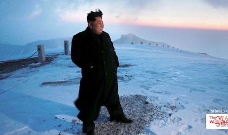 You Can't Look More Epic Than Kim Posing in Front of His Fearful Missile