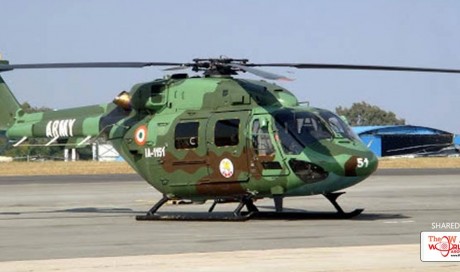 Army Helicopter Crashes In Eastern Ladakh, All Safe