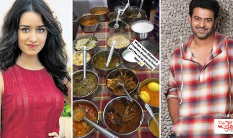 Prabhas treats Saaho co-star Shraddha Kapoor to some Hyderabadi cuisine. See photo