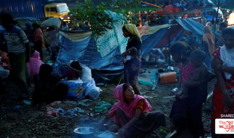 Bangladesh PM seeks help for Rohingya crisis as exodus tops 400,000