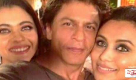 Shah Rukh Khan recreates Kuch Kuch Hota Hai pose with Kajol, Rani Mukerji. See pic