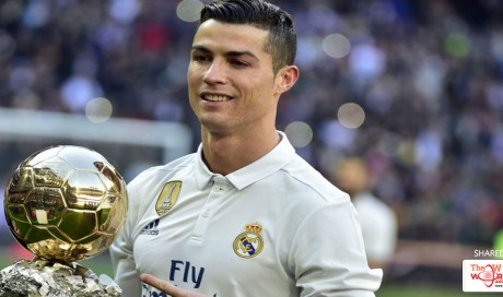 Cristiano Ronaldo Raises $7,00,000 For Charity By Auctioning Ballon d’Or Trophy
