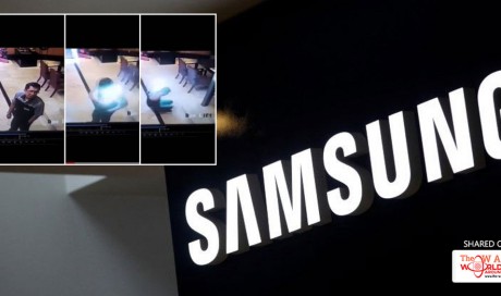 Watch: Samsung phone explodes in man’s shirt pocket