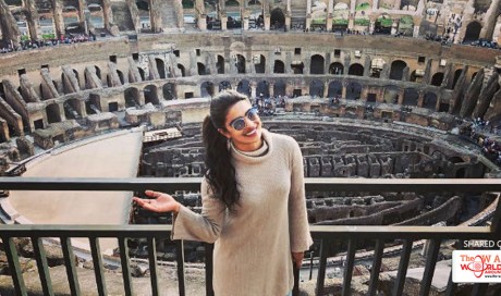 Priyanka Chopra, A Tourist In Rome