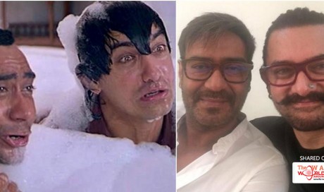 Aamir Khan had a mini Ishq reunion with Ajay Devgn: What a great guy!