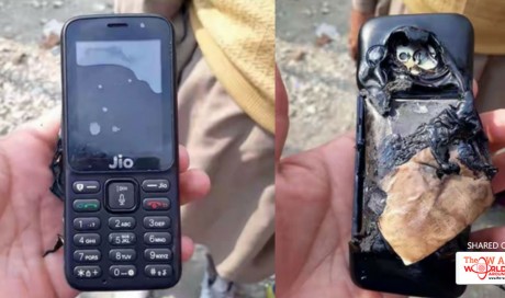 Jio Phone Allegedly Explodes While Charging, Company Says Damage Caused Intentionally 