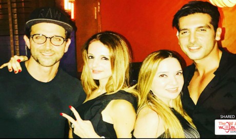 Hrithik Roshan Joins Sussanne Khan At Her Birthday Party. Inside Pics Here