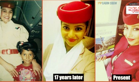 It Was Her Childhood Dream To Be A Flight Attendant