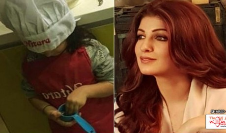 Akshay Kumar’s daughter Nitara dons the chef’s hat but mom Twinkle is not impressed. See pic
