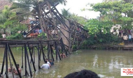 Woman killed, 30 injured as foot overbridge collapses in Kerala