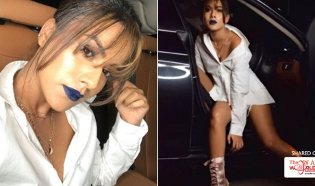 Nia Sharma hits back after getting trolled for blue Halloween lips