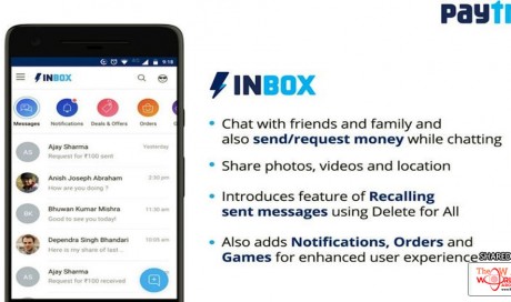 Paytm Launches 'Inbox', a Full-Fledged Chat Platform That Preempts WhatsApp's Payments Entry