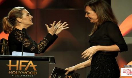 Viral: Kate Winslet And Allison Janney's Kiss At Hollywood Film Awards