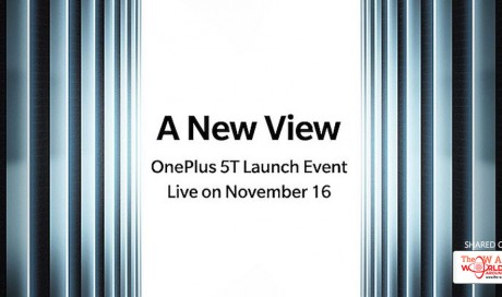 OnePlus 5T Launch Date Is November 16, India Release Set for November 21