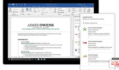 Microsoft Word Gets a Resume Assistant, Powered by LinkedIn 