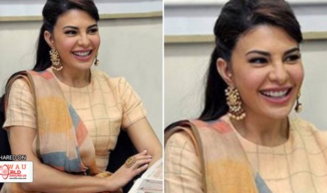 Jacqueline Fernandez takes her traditional look to the next level with this trendy accessory