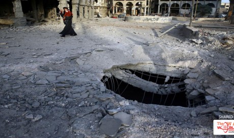 Syrian government bombing, rebel shells hit Damascus and suburbs