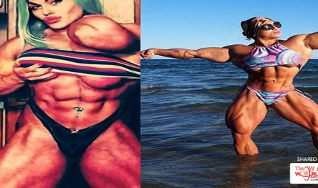 Female Hulk Who Started Bodybuilding Because She Was Too Skinny Shares Pictures Of Her Mind-Blowing Physique