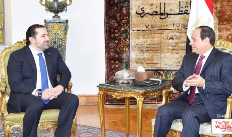 Egypt’s Sisi to meet Lebanon’s Hariri on Tuesday