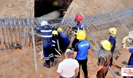 Asian worker buried alive in sand in RAK