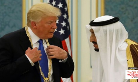 Trump-Salman image in Algeria angers Saudi Arabia