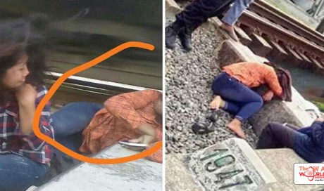 Train Hits 16-Year-Old Indonesian Teenager Who Was Busy Taking a Selfie With Her Friends