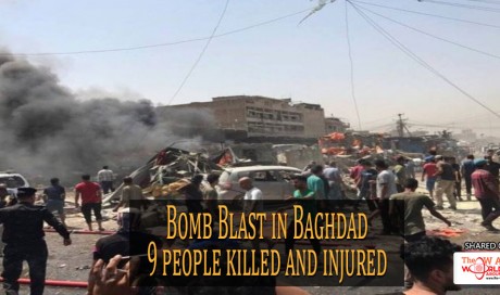 9 people killed and wounded in explosions in Baghdad