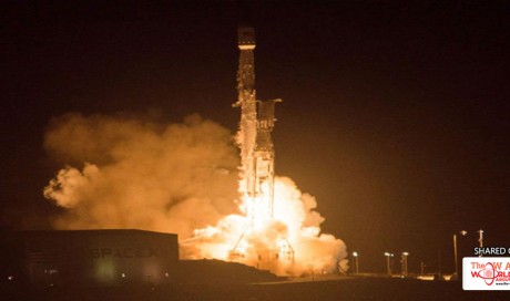 Mystery as SpaceX cuts live feed of rocket launch to protect SECRET payload