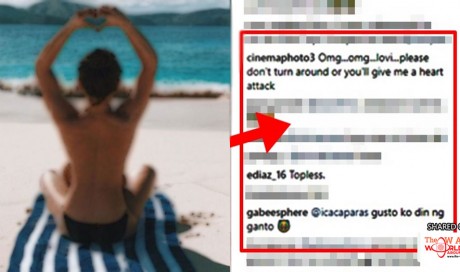 Lovi Poe’s Topless Photo Receives Several Comments From Netizens